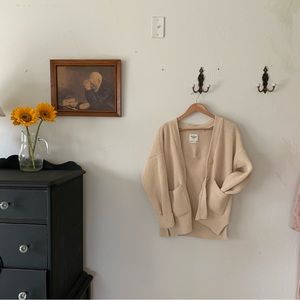 A&F boyfriend cardigan